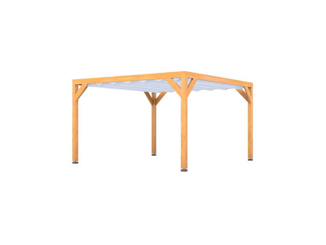 Douglas pergola 404 x 390 cm, verando, orgin - afbeelding 1 van  6