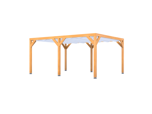 Douglas pergola 404 x 520 cm, verando, orgin - afbeelding 1 van  6