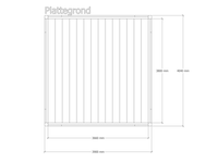Douglas pergola 404x390cm verando, origin - afbeelding 2 van  6