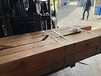 Douglas pergola "silvano" met zonweringdoek - 324x324x250 cm - afbeelding 5 van  7