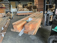 Douglas pergola "silvano" met zonweringdoek - 324x324x250 cm - afbeelding 6 van  7