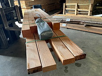 Douglas pergola "silvano" met zonweringdoek - 324x324x250 cm - afbeelding 7 van  7