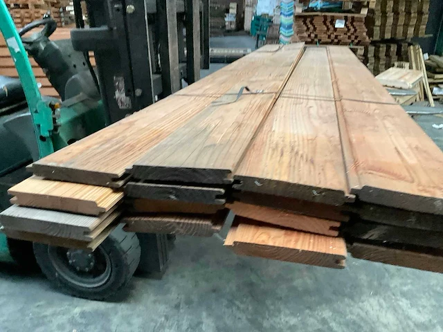 Douglas plank - 300x18x2,8 cm (16x) - afbeelding 2 van  12