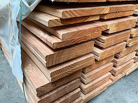 Douglas plank 3 zijde geschaafd - 300 cm (100x) - afbeelding 2 van  4
