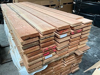 Douglas plank 3 zijde geschaafd - 300 cm (30x) - afbeelding 4 van  6