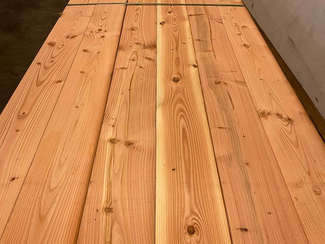 Douglas plank 400x18,5x2,5 cm (50x) - afbeelding 4 van  7