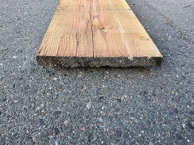 Douglas plank 4200x300x25 mm - afbeelding 2 van  3