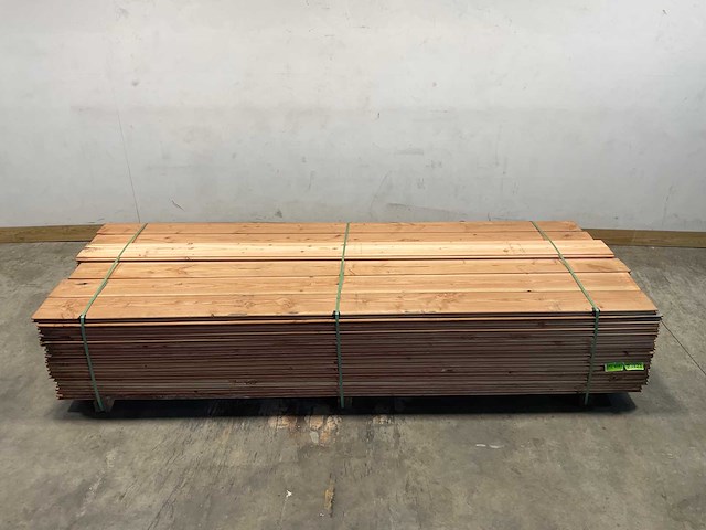 Douglas plank blokhutprofiel 300x19,5x2,8 cm (54x) - afbeelding 2 van  8