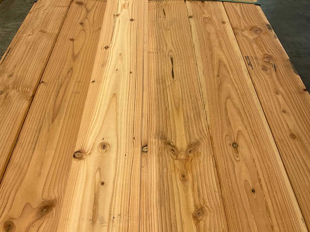 Douglas plank blokhutprofiel 300x19,5x2,8 cm (54x) - afbeelding 2 van  3