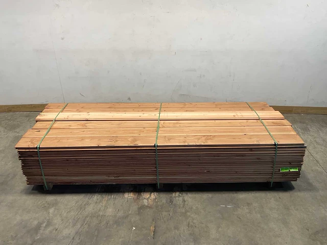 Douglas plank blokhutprofiel 300x19,5x2,8 cm (54x) - afbeelding 2 van  8
