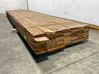 Douglas plank dubbel rhombus profiel 400x14x2,7 cm (54x) - afbeelding 5 van  7