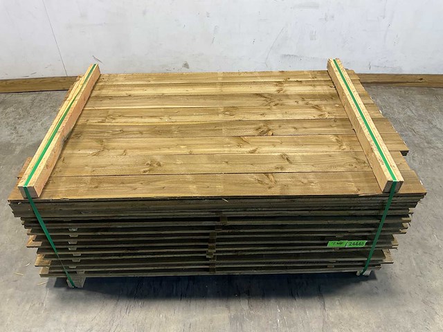 Douglas plank fijnbezaagd 180x14x1,5 cm (195x) - afbeelding 2 van  9