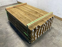 Douglas plank fijnbezaagd 180x14x1,5 cm (195x)