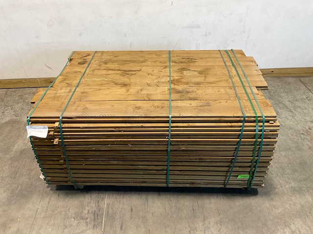 Douglas plank fijnbezaagd 180x19x1,9 cm (237x) - afbeelding 2 van  6