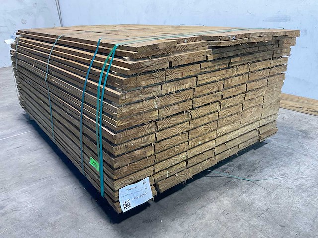 Douglas plank fijnbezaagd 180x19x1,9 cm (237x) - afbeelding 4 van  6