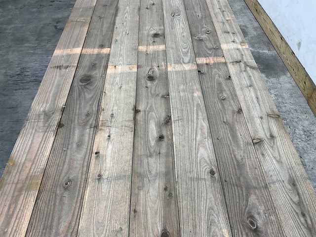 Douglas plank gedroogd geschaafd - 300x14,5x2 cm (74x) - afbeelding 3 van  8