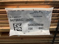 Douglas plank gedroogd geschaafd - 300x14,5x2 cm (74x) - afbeelding 8 van  8