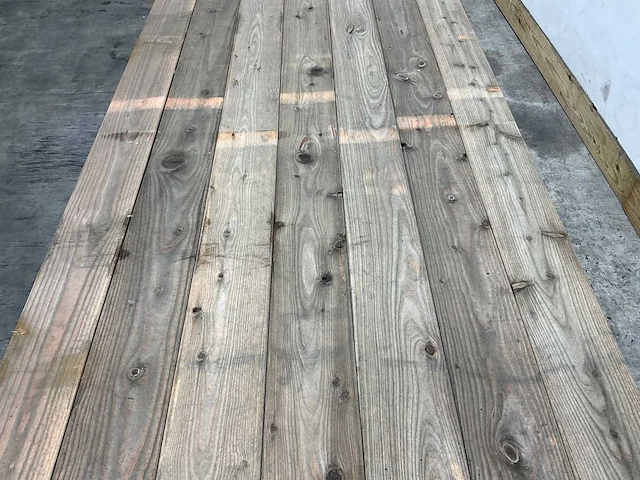 Douglas plank gedroogd geschaafd - 300x14,5x2 cm (74x) - afbeelding 3 van  8