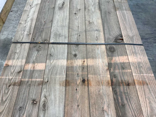 Douglas plank gedroogd geschaafd - 300x14,5x2 cm (74x) - afbeelding 4 van  8