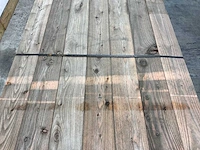 Douglas plank gedroogd geschaafd - 300x14,5x2 cm (74x) - afbeelding 4 van  8
