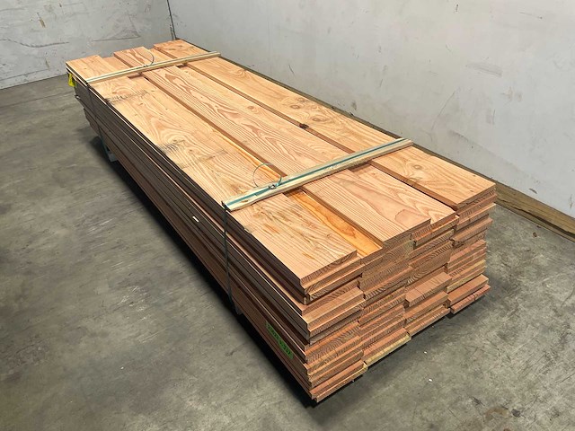 Douglas plank geschaafd 300x24,5x2,8 cm (34x) - afbeelding 1 van  9