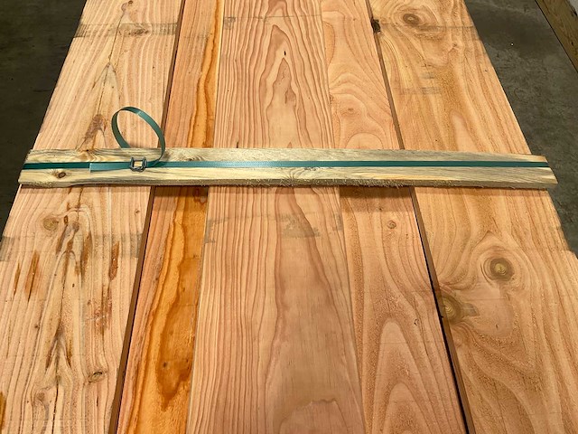 Douglas plank geschaafd 300x24,5x2,8 cm (34x) - afbeelding 4 van  9