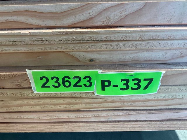 Douglas plank geschaafd 300x24,5x2,8 cm (34x) - afbeelding 7 van  9