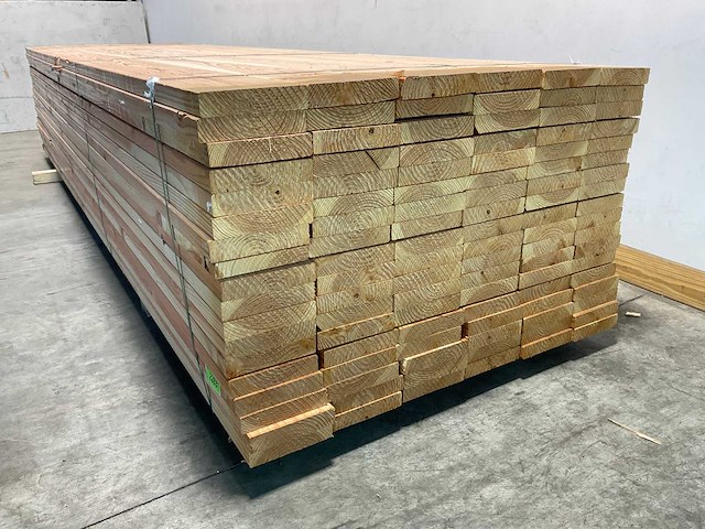 Douglas plank geschaafd 420x19,5x4 cm (24x) - afbeelding 5 van  7