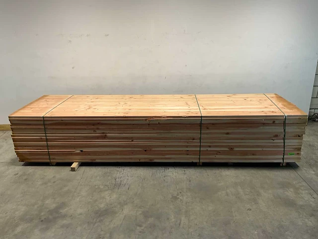 Douglas plank geschaafd 420x19,5x4 cm (24x) - afbeelding 2 van  7