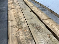 Douglas plank geschaafd/fijnbezaagd 400x24,5x2,8 cm (40x) - afbeelding 3 van  7