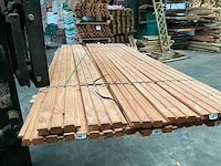 Douglas plank mes- en groef - 224x14,5x2,8 cm (13x) - afbeelding 2 van  12