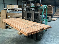 Douglas plank mes- en groef - 224x14,5x2,8 cm (13x)