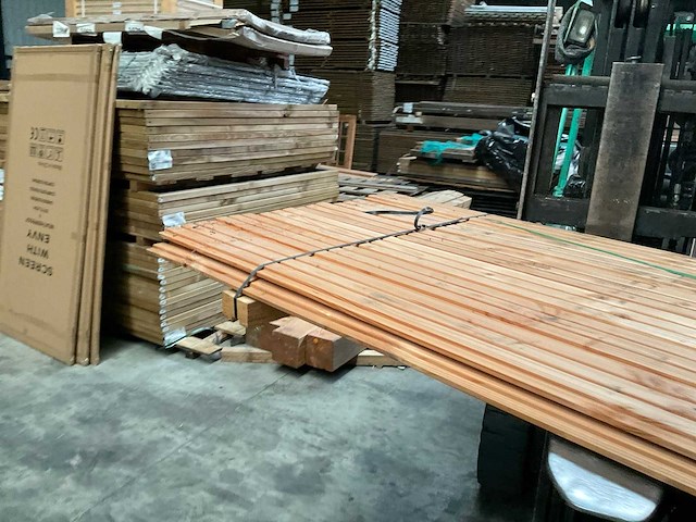 Douglas plank mes- en groef - 224x14,5x2,8 cm (13x) - afbeelding 6 van  12