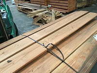 Douglas plank mes- en groef - 500x18x1,8 cm (16x) - afbeelding 5 van  14