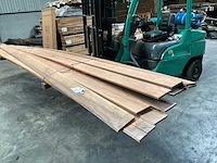 Douglas plank mes- en groef - 500x18x1,8 cm (16x)