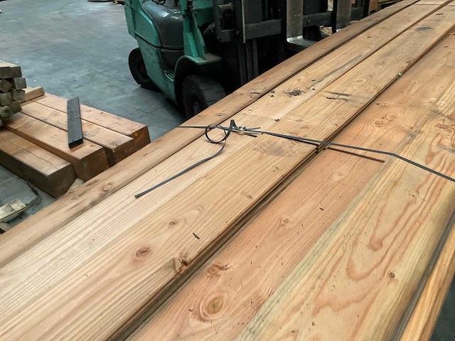 Douglas plank mes- en groef - 500x18x1,8 cm (16x) - afbeelding 14 van  14