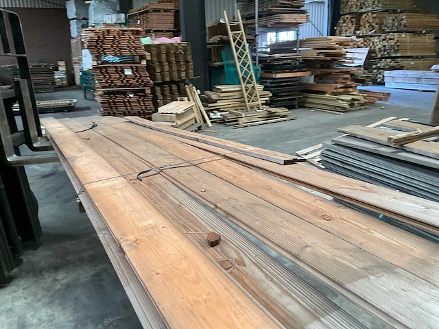 Douglas plank mes- en groef - 500x18x2,8 cm (6x) - afbeelding 3 van  14