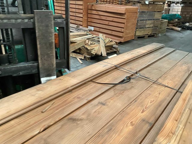 Douglas plank mes- en groef - 500x18x2,8 cm (6x) - afbeelding 5 van  14