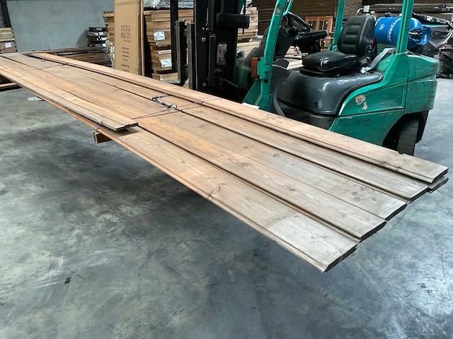 Douglas plank mes- en groef - 500x18x2,8 cm (6x) - afbeelding 1 van  14