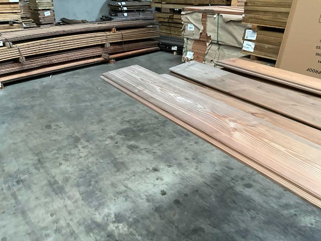 Douglas plank mes- en groef - 500x18x2,8 cm (6x) - afbeelding 11 van  14