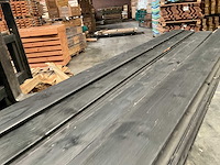 Douglas plank mes- en groef gezwart - 300x18x1,8 cm (31x) - afbeelding 3 van  14