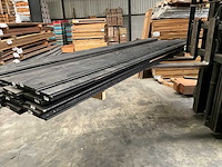 Douglas plank mes- en groef gezwart - 300x18x1,8 cm (31x) - afbeelding 6 van  14