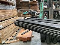 Douglas plank mes- en groef gezwart - 300x18x1,8 cm (31x) - afbeelding 10 van  14