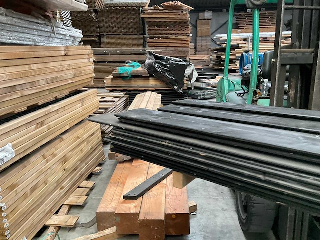 Douglas plank mes- en groef gezwart - 300x18x1,8 cm (31x) - afbeelding 11 van  14