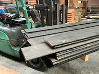 Douglas plank mes- en groef gezwart - 300x18x1,8 cm (31x) - afbeelding 13 van  14