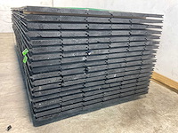 Douglas plank mes- en groef zwart 300x19,5x2,8 cm (40x) - afbeelding 4 van  6