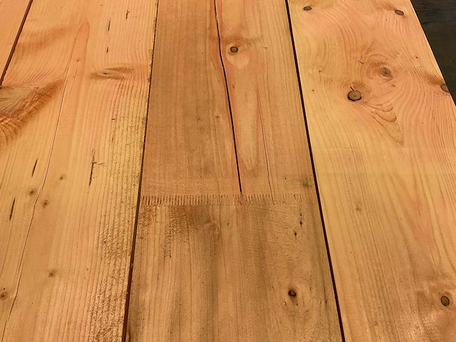 Douglas plank met v-groef geschaafd 410x23,5x3,8 cm (20x) - afbeelding 3 van  4