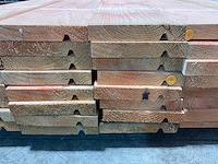 Douglas plank met v-groef geschaafd 410x23,5x3,8 cm (20x) - afbeelding 6 van  7