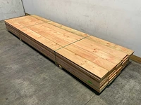 Douglas plank met v-groef geschaafd 410x23,5x3,8 cm (20x) - afbeelding 1 van  7