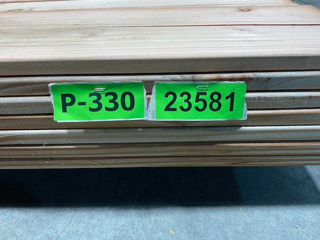 Douglas plank ruw - 400x20x2,2 cm (31x) - afbeelding 7 van  8